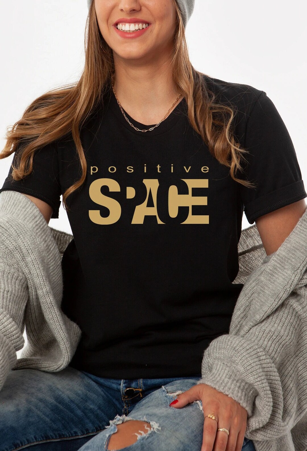 Positive Space Tee, Space Gift, I Need My Space Shirt, Astronomy Gift ...