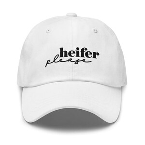 Heifer Please Unisex Twill Hat, Boo Heifer Witch Heifer Halloween Mütze, Papa Mütze, Boo Heifer, Witch Heifer Mütze, Halloween Hut, Heifer Fan Shirt