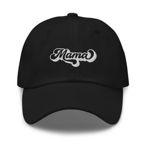 Mama Retro Unisex Twill Hat, Mom Hat, Hat for Mom, Mama Hat, Mom hat, Gifts for Mom,Hat for Women, Baseball Cap for Women, Gift for Mom