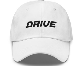 Conduce sombrero unisex, sombrero de coches de carreras, sombrero de deportes de motor, amantes de los coches, entusiastas de los coches, sombrero de carreras, rápido y furioso, regalo para él, regalo para corredores