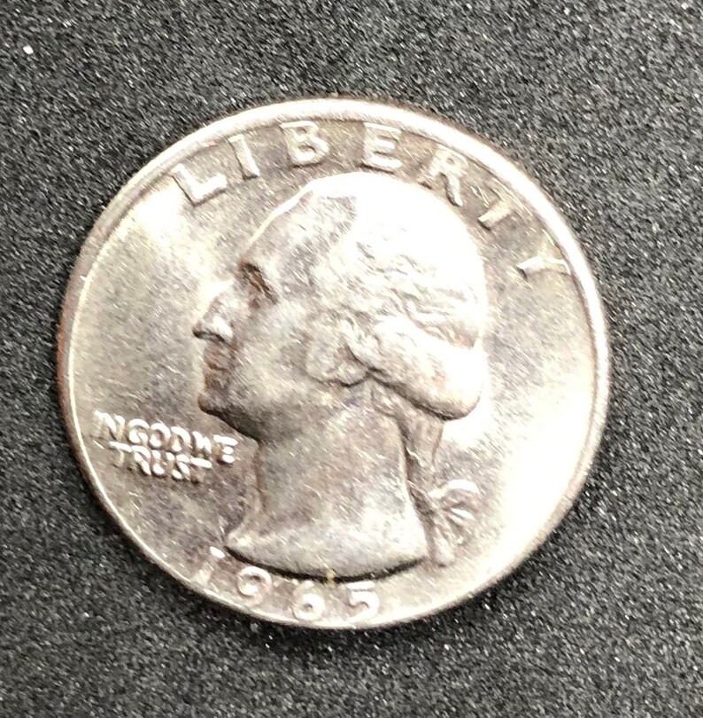 1965 Rare Us Quarter Etsy