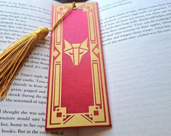 Red Rising - Satin Bookbinding Bookmark