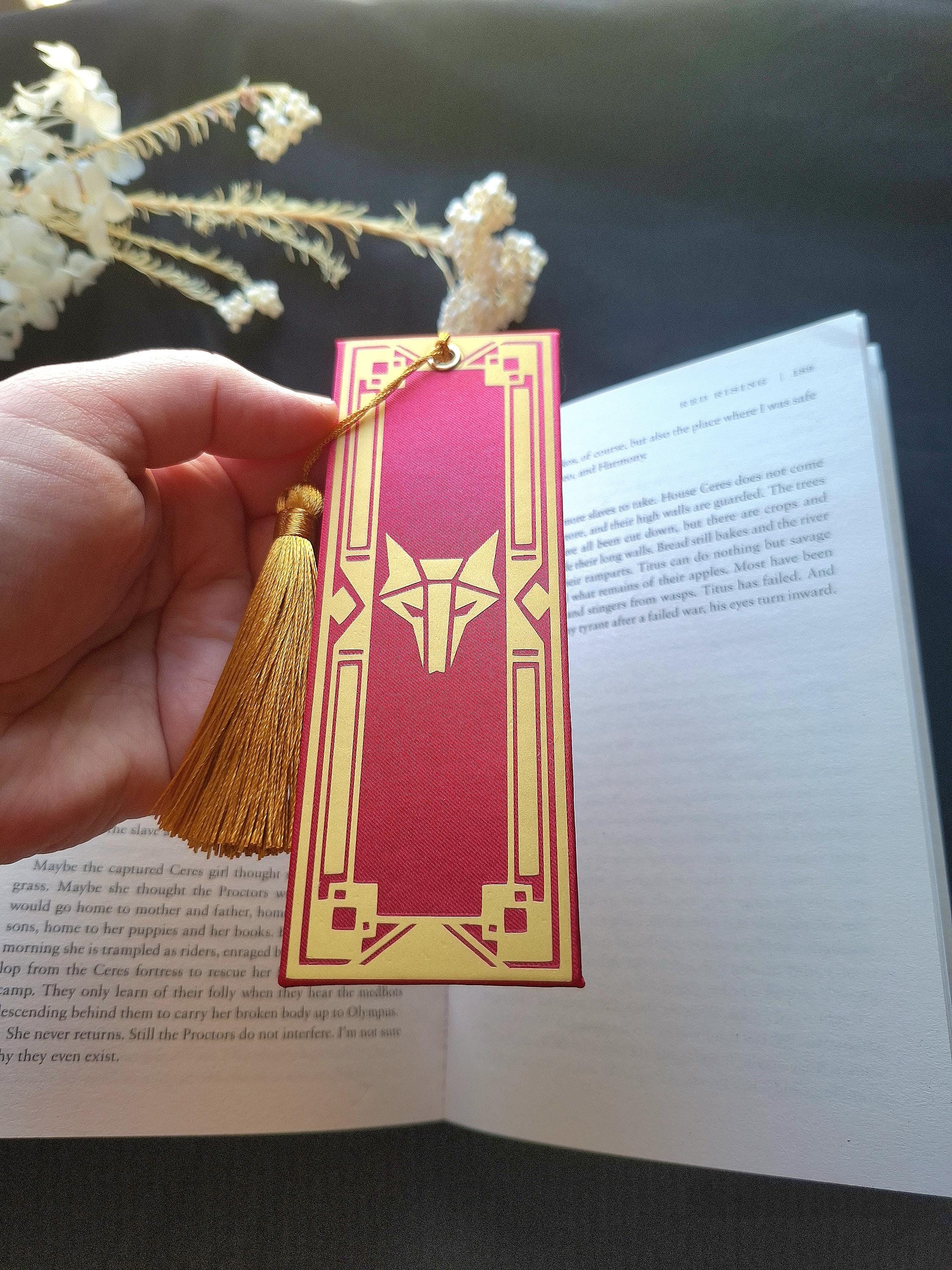 Red Rising - Satin Bookbinding Bookmark - Etsy Australia