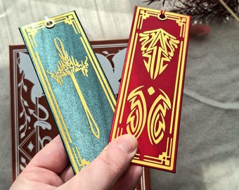 Stormlight Archive - Satin Buckram Bookbinding Bookmark