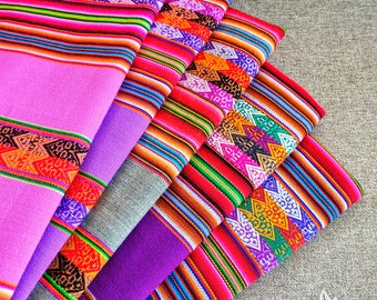 Inca blankets / Andean blanket called Qepe / handwoven blankets for home decoration