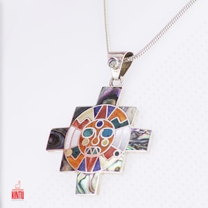 Chacana Inca Cross Charm - Etsy