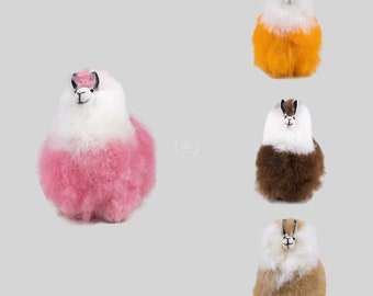 Alpaca fur toy, alpaca decoration, extremely soft stuffed llama, lovely alpaca fur toy