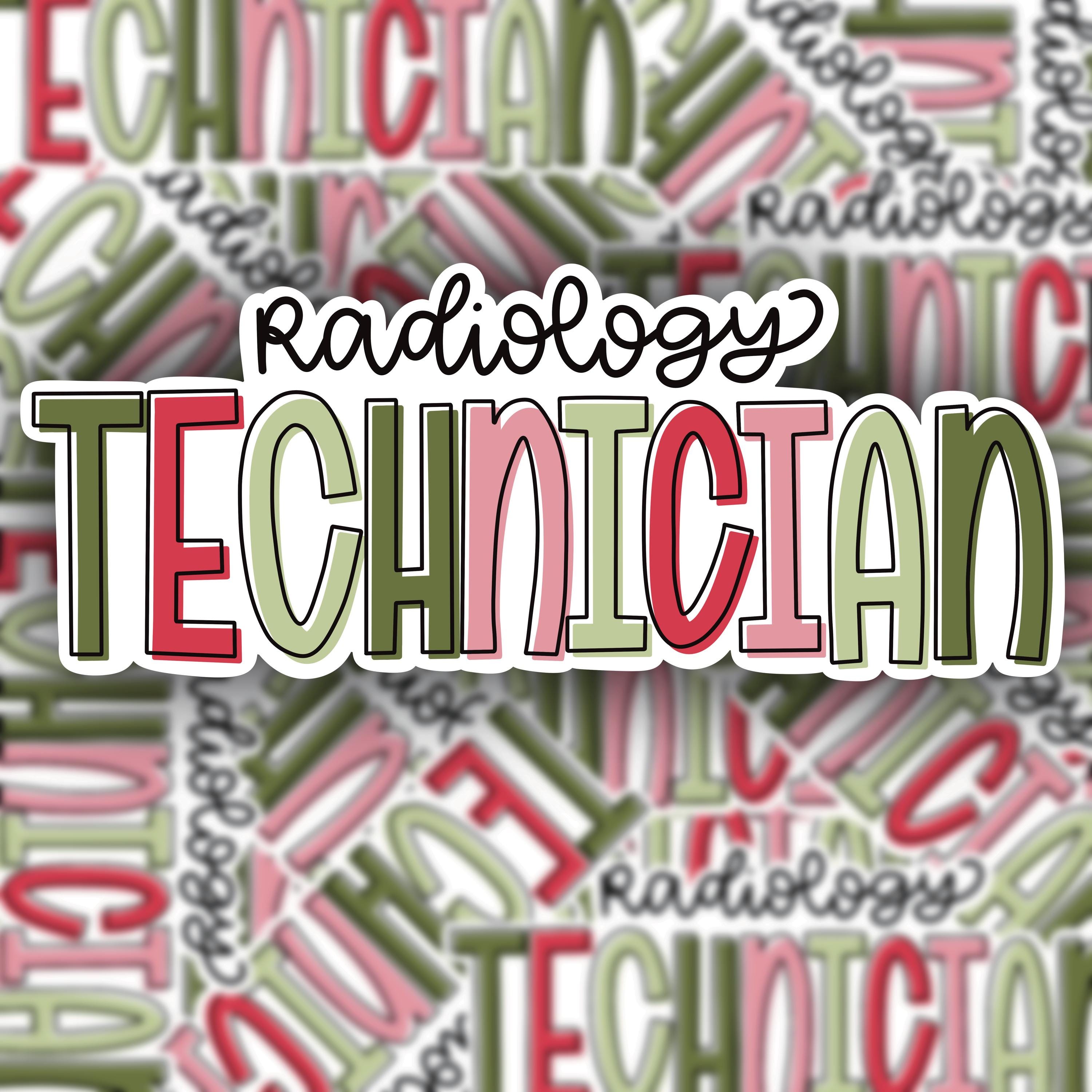 Rad Tech Sticker File Radiology Technician Sticker / Radiology Tech Sticker / Radiology ...