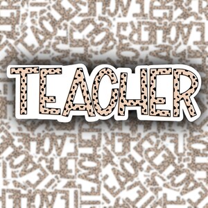 Teacher Sticker / Tumbler Sticker / Laptop Sticker / Teacher / Sticker / Water Bottle Sticker / Teacher Printed Sticker / Vinyl Sticker
