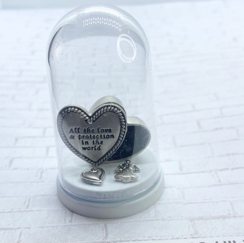 Love and protection dome display special protection Charm Box unique heart charm box gifts