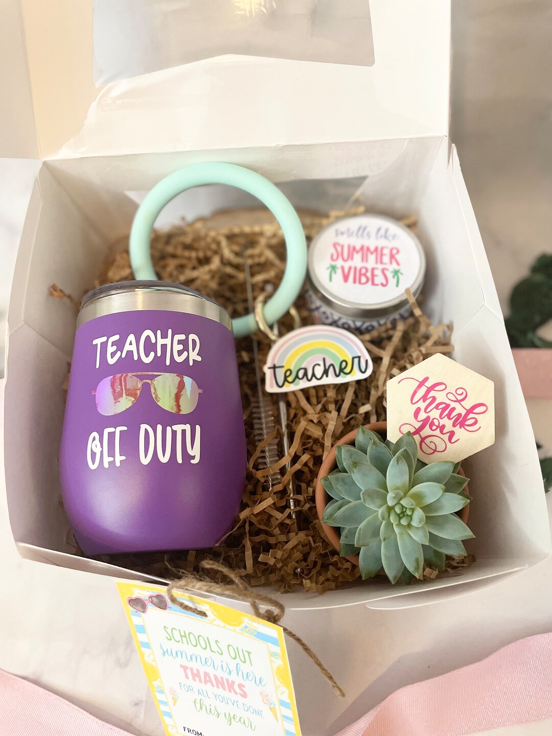 Gift Box, Teachers Gift Box , Gifts for Teachers, Teacher Appreciation ...