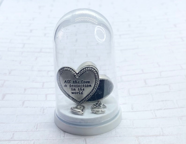 Love and protection dome display special protection Charm Box unique heart charm box gifts