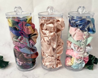 Scrunchies Holder, Scrunchies Storage, bathroom decor, hai ties holder, hair ties storage, personalized storage, bathroom organizer