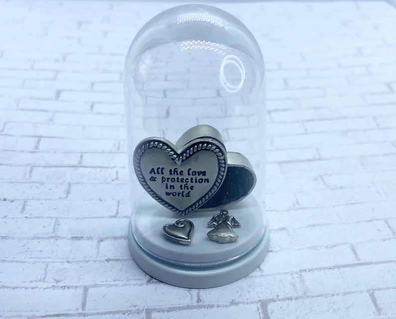Love and protection dome display special protection Charm Box unique heart charm box gifts