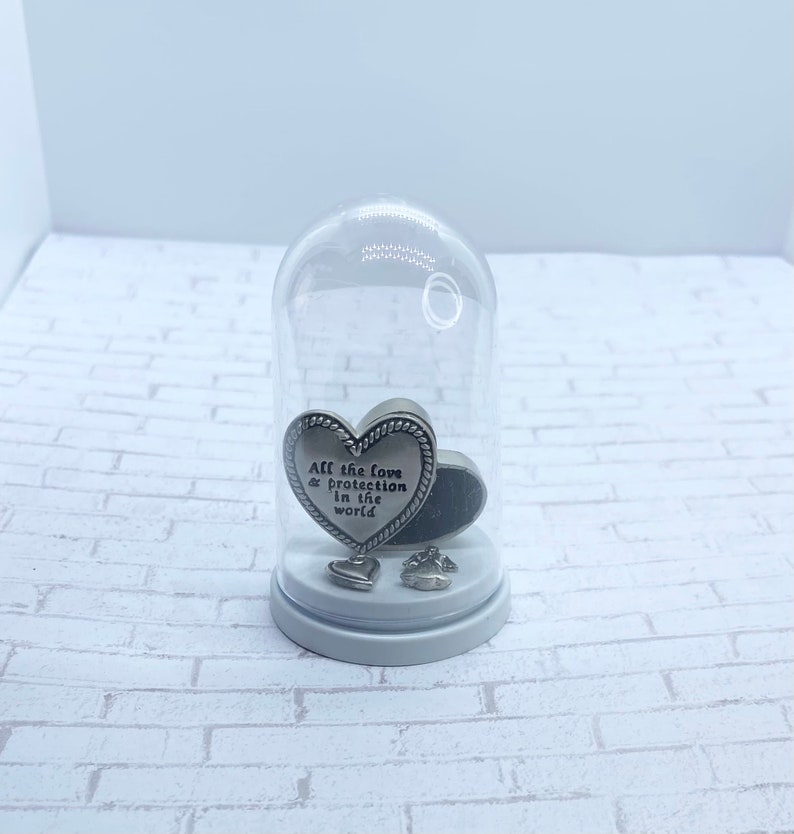 Love and protection dome display special protection Charm Box unique heart charm box gifts