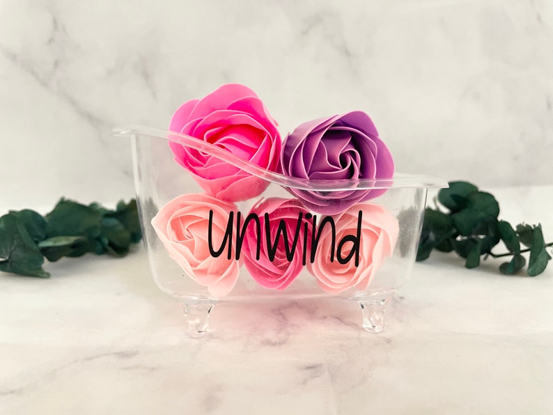 Mini Bath Tub Mini Bath Tub Decoration Bathroom Decor Soap Etsy