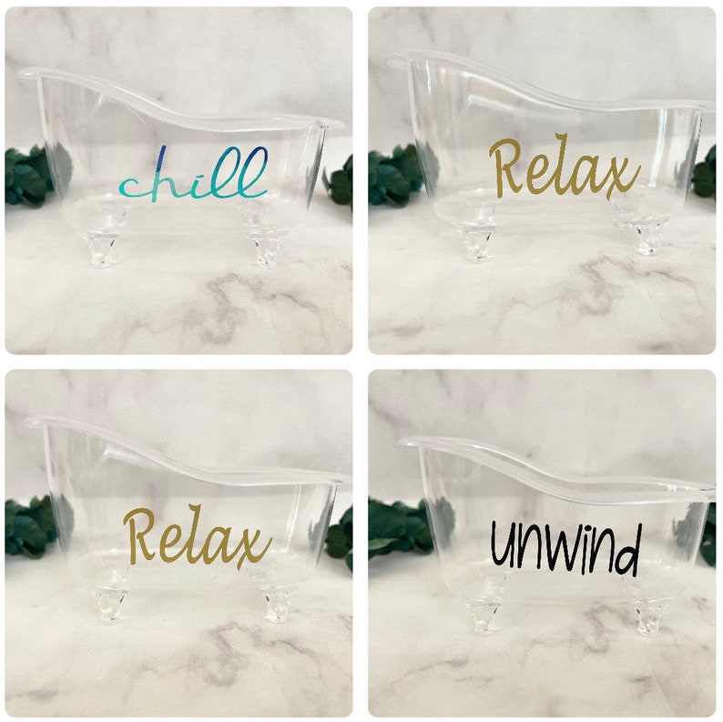 Mini Bath Tub Mini Bath Tub Decoration Bathroom Decor Soap Etsy