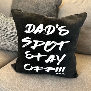 Personalized Pillow Decor, Grandparents gift, dad gifts, personalized pillows, HomeDecor, Father’s Day, grandparents day, personalized gift