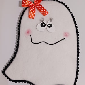 Filz Gespenst Halloween Kranz Aufsatz