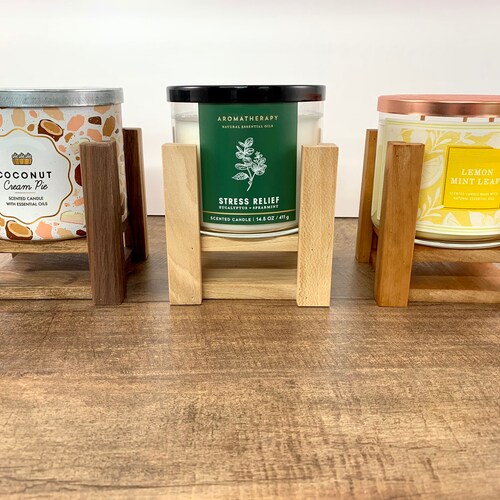 Farmhouse Candle Cozy Jar Candle Holder 3wick or Single Etsy