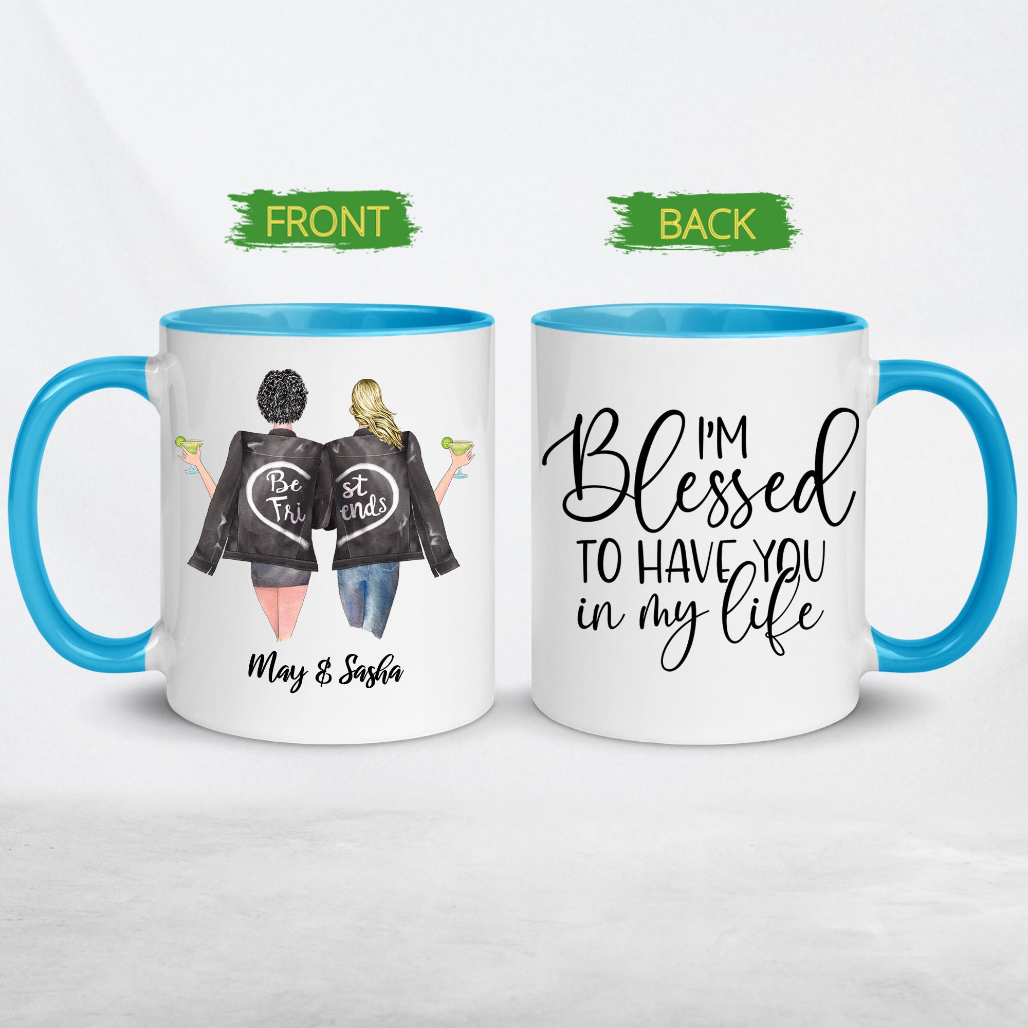 Personalized Best Friend Gift Mug Custom Best Friends Mug Etsy UK