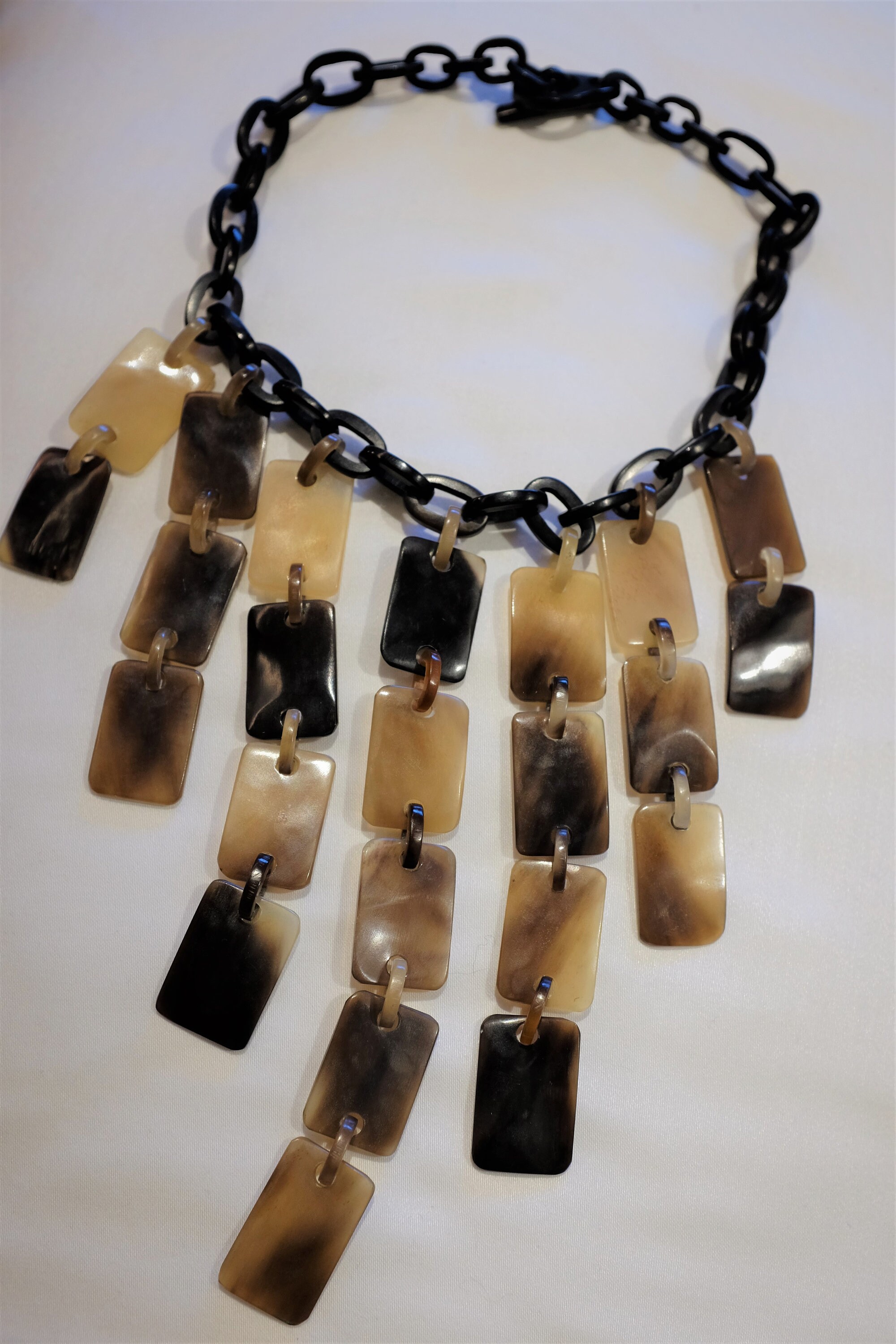 Natural Horn Statement Necklace Bulacan, Philippines Etsy UK