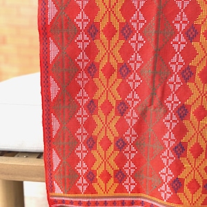 Yakan Textile - Philippines Ethnic Handwoven Textile Table Runner, Bed Runner