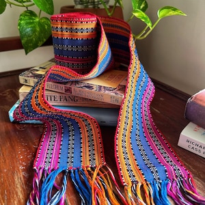 Cordillera Philippines Tapis Kalinga Bontoc Belt Sash (3 x 98 in)