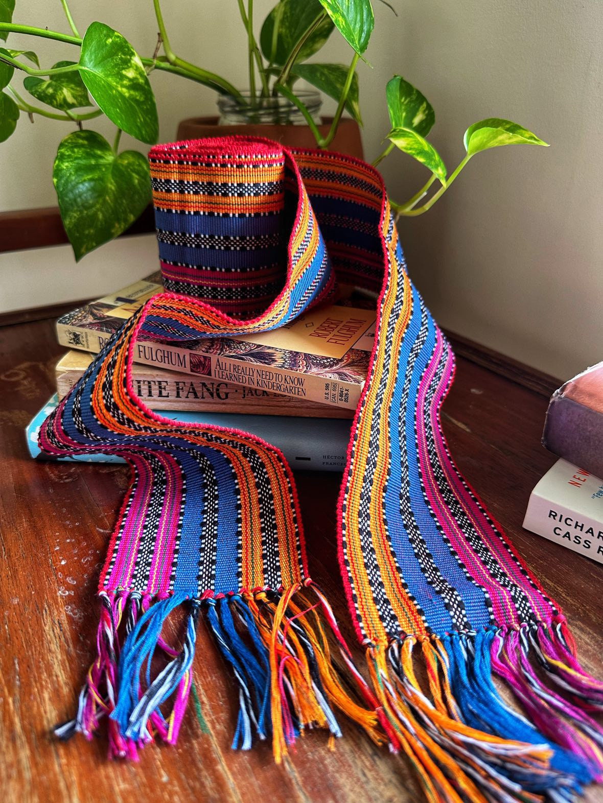 Cordillera Philippines Tapis Kalinga Bontoc Belt Sash (3 x 98 in)