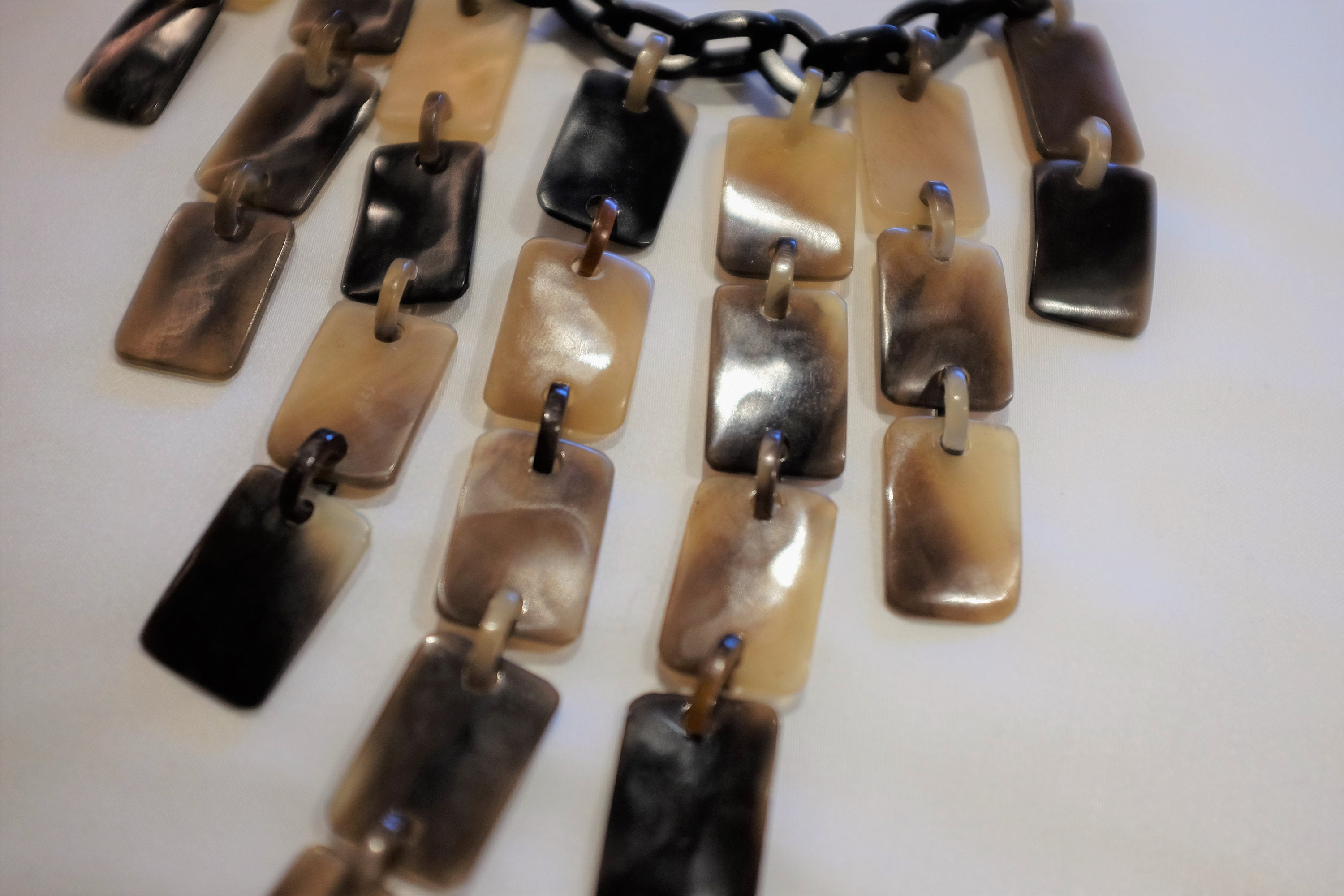 Natural Horn Statement Necklace Bulacan, Philippines Etsy UK