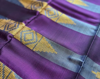 Woven Inaul Malong - Philippines Ethnic Handwoven Textile Ranun Mindanao Filipino Attire Clothing Sarong Tapis Malong