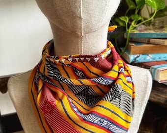 Cordillera Philippines Kalinga Bontoc Bandana Scarf