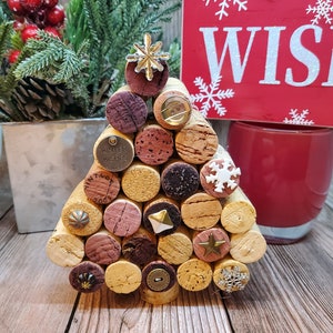 5&quot; Wine Cork Christmas Tree