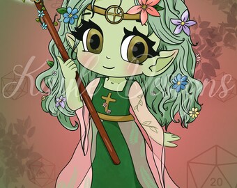 D&D Chibi Character Commission