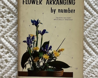 Composition florale par numéro - Édition vintage, 1961