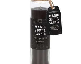 Grande bougie magique de protection
