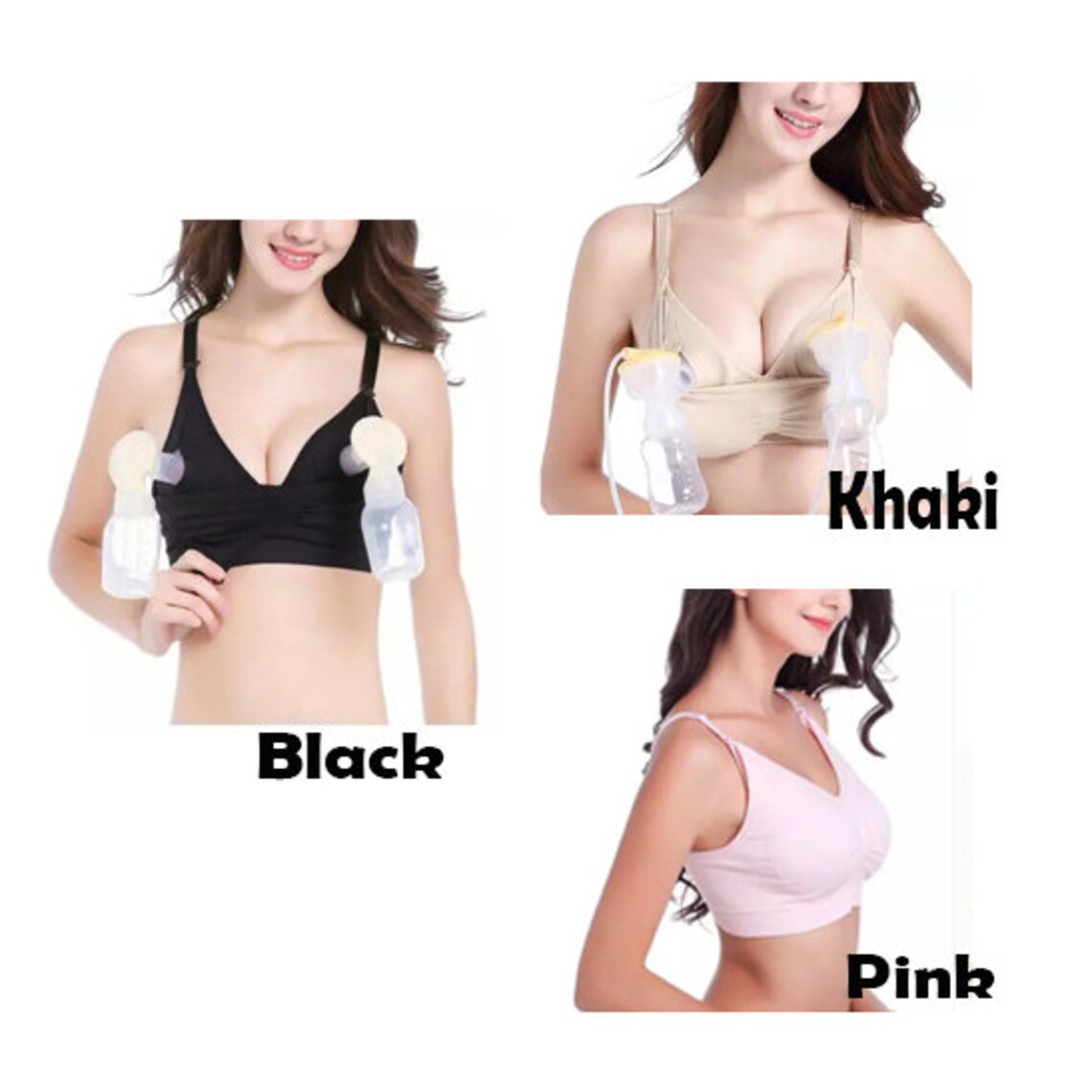 Hands Free Pumping Bra Breast Pumping Bra and Nursing Bra Etsy