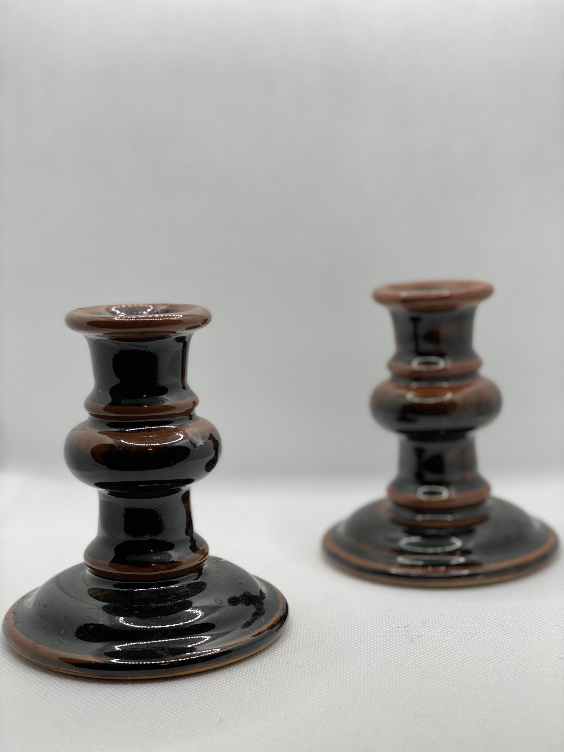 Vintage Mid Century Dansk Candle Holder Set Etsy