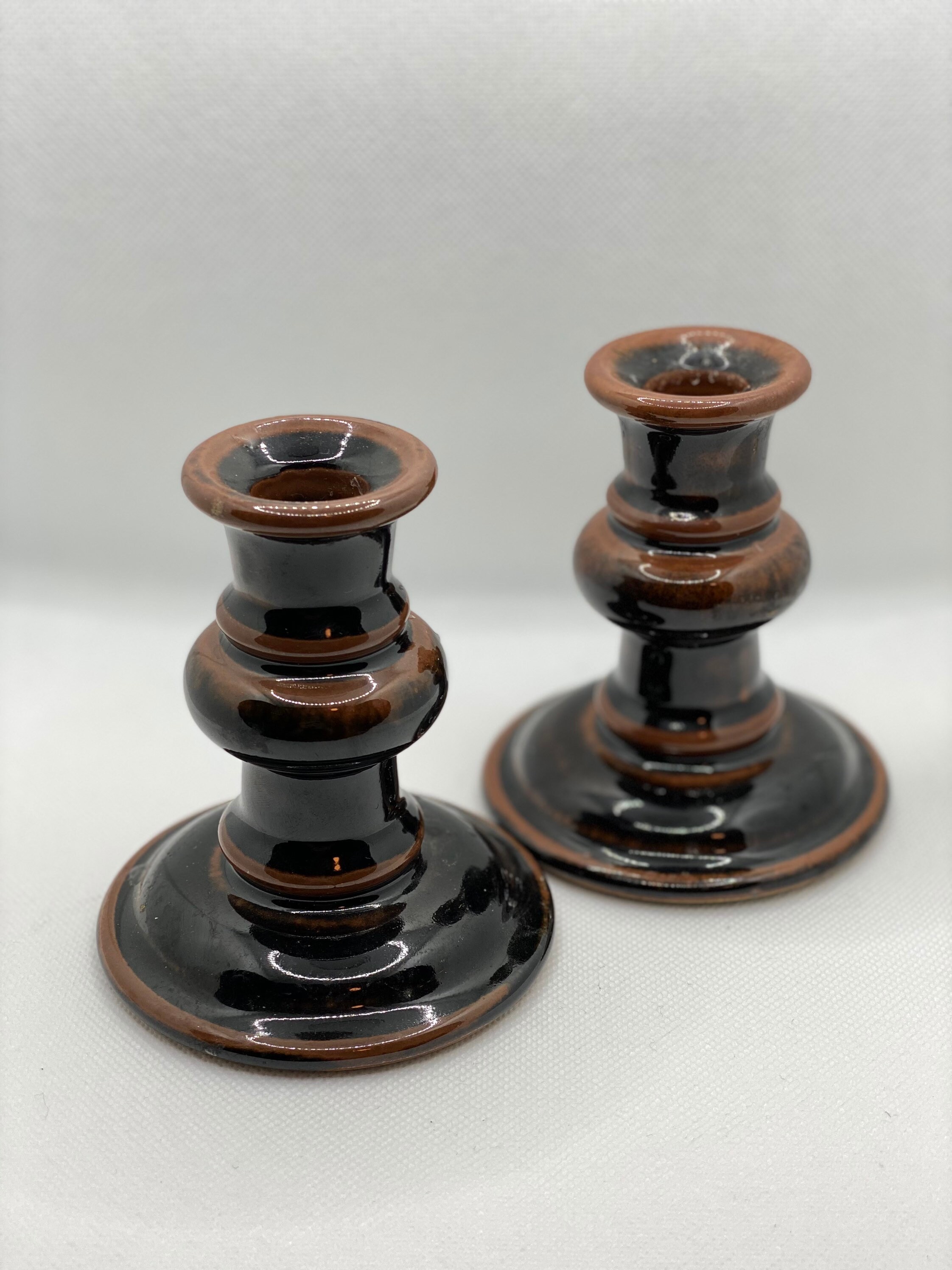 Vintage Mid Century Dansk Candle Holder Set Etsy