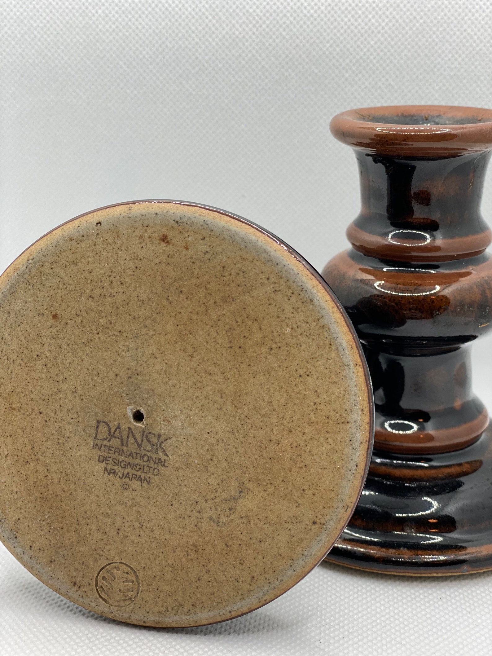 Vintage Mid Century Dansk Candle Holder Set Etsy