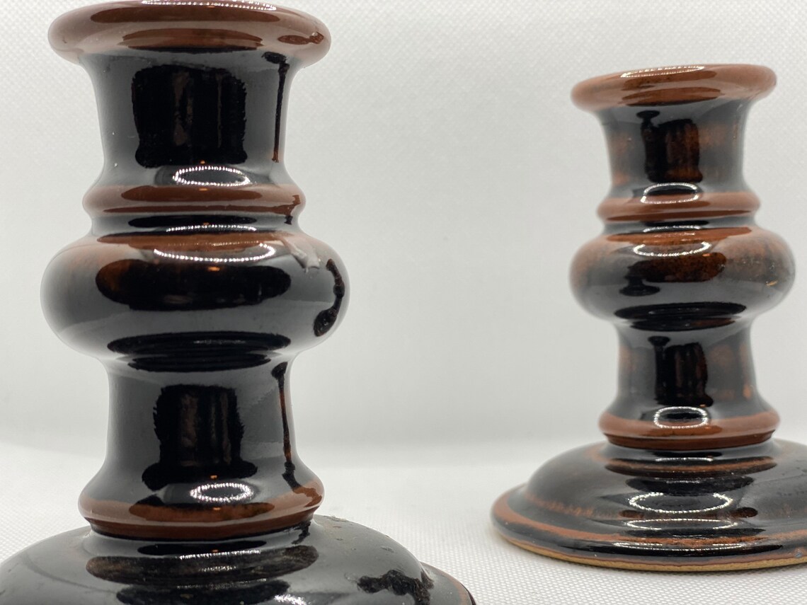 Vintage Mid Century Dansk Candle Holder Set Etsy