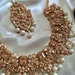 Champagne Pearl Amulet Tikka Set