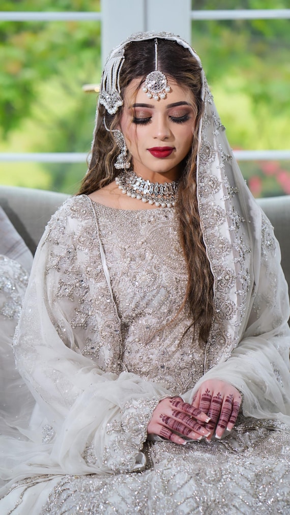 Grey Pearls In Indian Jewellery Bridal Jewelry Set Pakistani Jewelry Set,  Indian Jewelry Set