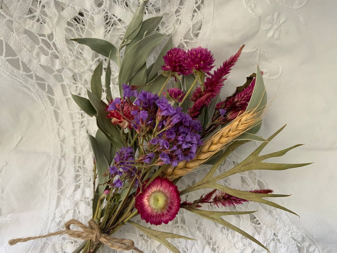 Dried Posy Natives Native Dried Flowers Hampers Decor Etsy Australia