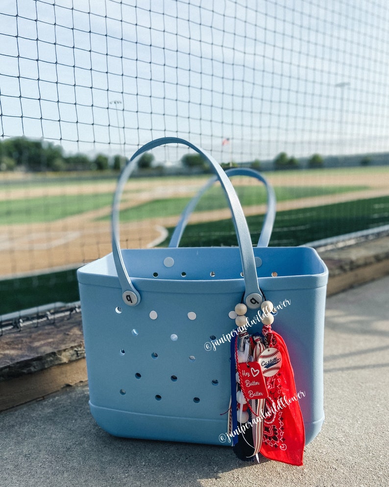 The Original Customizable Bag Tassel- Baseball Edition 