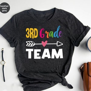 3rd Grade Teacher Team Shirt, Third Grade Teacher Shirt, First Day of School Shirt, Back To School, Teacher Shirt, Team Teacher Shirt
