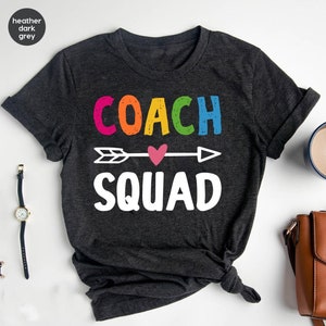 Coach Squad Shirt, Instructional Coach Shirt, Coach Shirt, Coach gift, Funny Coach Gift, Mental Health Coach, Sports Shirt