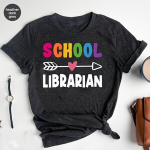 School Librarian Shirt, Elementary Librarian Shirt, Librarian Gift, Book Lover, Library Shirt, School Librarian Gift, Library Squad Shirt