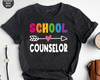School Counselor Shirt, Counselor Shirt, School Therapist Shirt, School Counselor Gift, Guidance Counselor, First Day Of School