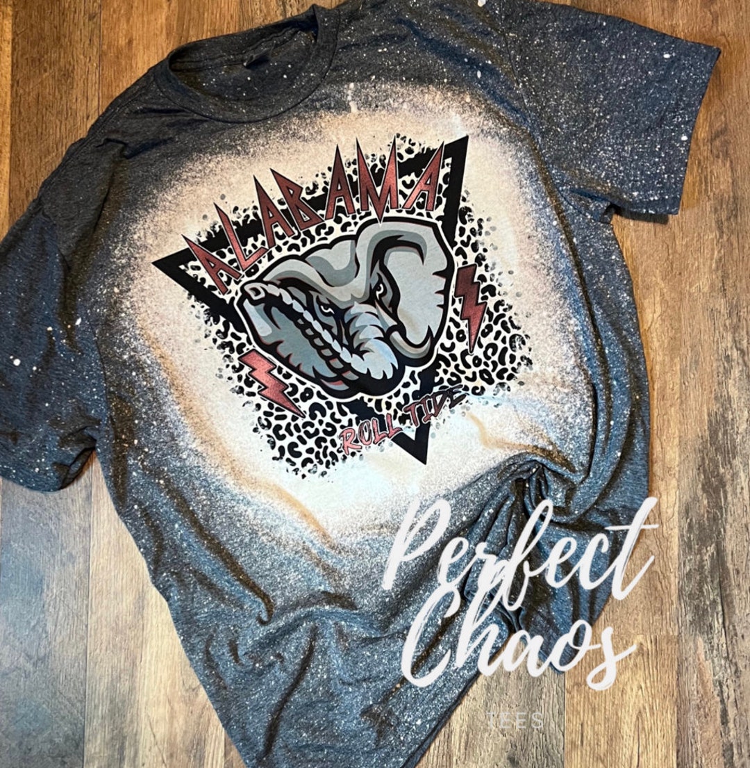 Alabama Tshirt / Bleached Tshirt Etsy
